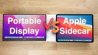 Apple Sidecar VS Portable Display [upl. by Gnues]