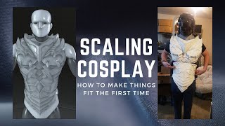 How To SCALE 3D Printed Cosplay ARMOR [upl. by Lacee]