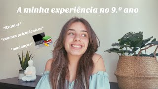 EXPERIÊNCIA NO 9ºANO dicas exames dificuldades [upl. by Larret155]