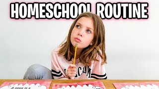 Homeschool Routine [upl. by Yhtrod]