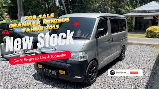 JARANG GUYSSS‼️ FOR SALE GRANMAX MINIBUS 13 TAHUN 2015  BAGASI BUKA ATAS🔥🔥 [upl. by Rabaj]