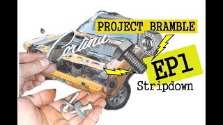 Mk3 Cortina  PROJECT BRAMBLE EP1 [upl. by Hpsoj]