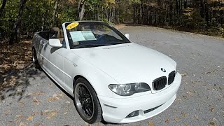 2004 BMW 325Ci ConvertibleB0196 [upl. by Jacquenette]