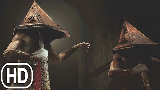 Silent Hill 2 Remake  Two Pyramid Heads Final Boss Fight [upl. by Aliuqat]