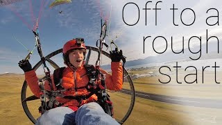 I Hit A Tree And Broke My Paramotor  Icarus Trophy Day One [upl. by Ttehr]