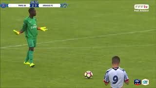 15 Years old Lucien Agoume ADONG midfielder quot Fc Sochaux vs PSG semi final 28052017 [upl. by Lorette]