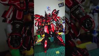 Sazabi verka  Repainted  candytone  gunpla mobilesuit gundam repainted gunplabuilder [upl. by Akimahc]