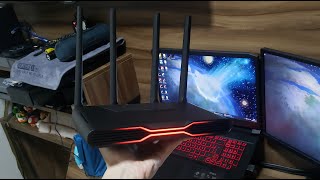 Unbox e Review  Roteador Gamer Redmi AX5400  Dual Wan Mesh WIFI 6 e antenas amplificadas Top [upl. by Acimat]