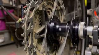 Shimano XT hub sound after one year one ride shimano xt [upl. by Salem151]