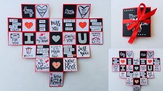 Beautiful Handmade Valentines Day Card IdeaDiy Greeting Cards For Valentine’s Day [upl. by Solorac]