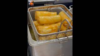 Delicious spring rolls with potato and vermicelli filling [upl. by Carvey833]