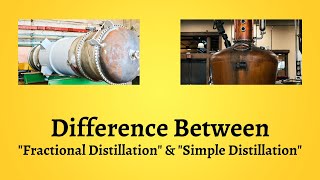 Difference Between Fractional Distillation and Simple Distillation  Navigating the Complexities [upl. by Adyol345]