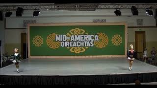 Bella Rogers Slip Jig Mid America Oireachtas 2022 [upl. by Odlavu]