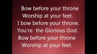 quotGLORIOUS GOD I BOW BEFORE YOUR THRONE Lyrics by Elijah Oyeladequot [upl. by Filbert]