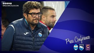 Mister Baldini nel Sala Stampa SpalPescara [upl. by Aonian]