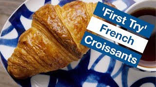 🔵 How To Make REAL FRENCH Croissants First Try [upl. by Nesyt]