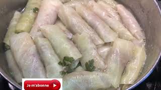 Chou farci délicieux et facile Stuffed cabbage with ENGLISH desc [upl. by Jud]