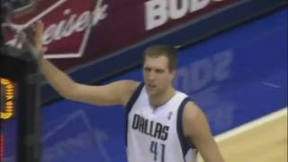 Dirk Nowitzki 2010 Highlights vs Nets 21 Pts 10 Rebs 1292010 [upl. by Amand]