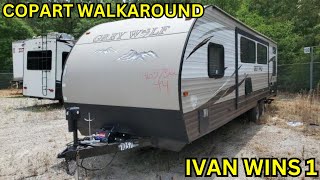 IVAN WINS A VANDALISED CAMPER WAS IT A GOOD DEAL [upl. by Leverett846]