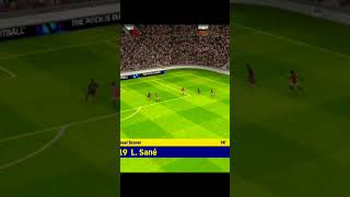 sane insane dribbling and goal 🔥 efootball pes football footballshorts creative gaming [upl. by Ali461]