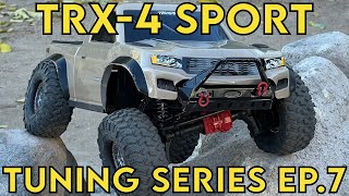 Crawler Canyon TRX4 Sport Tuning Series Ep7 Hot RC CT8 amp 9imod outrunner combo [upl. by Apeed]