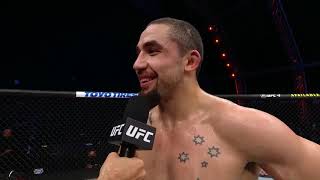 UFC 254 Robert Whittaker Octagon Interview [upl. by Jahdol]