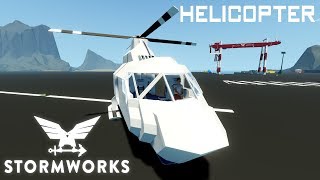 Cockpit  Fuselage  Frantic Helicopter  Stormworks Build and Rescue  Part 1 [upl. by Dewain494]