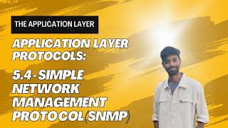 54  simple network management protocol in application layer computernetwork [upl. by Leyla733]