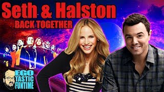 Seth MacFarlane amp Halston Sage Back Together  Alara Leaving In Season 2  TALKING THE ORVILLE [upl. by Powers]