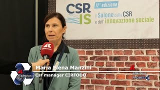 Salone Csr Manzini Cirfood “Educhiamo le persone ad assaggiare tutto senza lasciare nulla nel [upl. by Estele630]