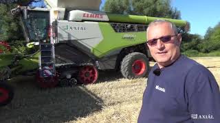 CLAAS LEXION 8900 bemutató és aratás Jani bácsival [upl. by Tugman]