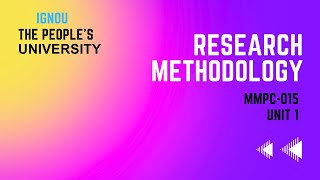 Research Methodology  MMPC015  IGNOU  MBA  BBA  Business Research Methods  Malayalam [upl. by Essej731]