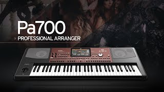 Korg Pa700 Performance That Takes You Places [upl. by Placia2]