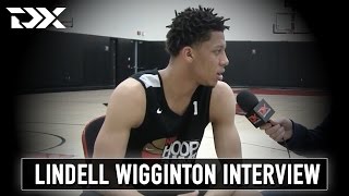 Lindell Wigginton Interview and Highlights from the Nike Hoop Summit [upl. by Einolem]