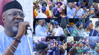 Dr Ayuba shake the stage With His Bonsue Band At Burial Party Of Late Adesola Oyediran [upl. by Uund]