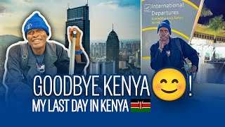 GOODBYE KENYA😊 • RELOCATING FROM KENYA 🇰🇪 TO CANADA 🇨🇦 Toronto [upl. by Salomo556]