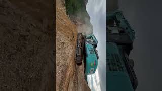 KOBELCO SK 350 en cantera [upl. by Enyedy]