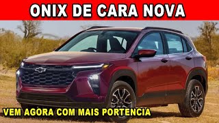 🚨NOVO VISUAL MAIS POTÊNCIA CHEVROLET ONIX [upl. by Harilda808]