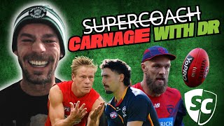 A round of carnage Max Gawn OUT and SuperCoach with DR  SuperCoach AFL [upl. by Ruprecht]