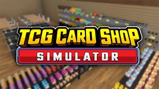 Beating ALL the other YouTubers at TCG Card Shop Simulator [upl. by Yeslehc]