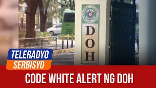 DOH raises code white alert for super typhoon Pepito  Teleradyo Serbisyo 16 November 2024 [upl. by Lessig]