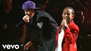 Justin Bieber  Never Say Never ft Jaden Smith Live [upl. by Abijah420]