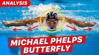 Michael Phelps PERFECT Butterfly Technique Analysis [upl. by Beasley]