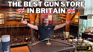 The Best Gun Store In Britain  Inside A Traditional English Gunroom  Gunshop Gunsmith Gunmaker [upl. by Ylehsa]