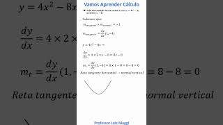 APLICAÇÃO DO LIMITE TRIGONOMÉTRICO FUNDAMENTAL professorluizmaggi [upl. by Aelak]