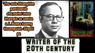 Kc Lalvunga Zikpuii paWriter of the 20th century [upl. by Enitsed417]