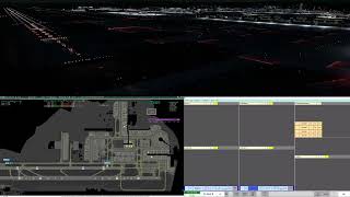 EGKKGND  Gatwick Ground  Vatsim UK ATC  1701  Towerview Part 1 [upl. by Noir]