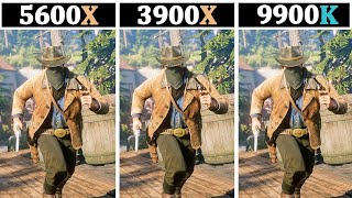 Ryzen 5600X vs 3900X vs Intel I9 9900K  4K Ultrawide 1440P 1080P [upl. by Munro961]