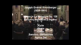 J G Rheinberger Messa op 126  Christmas Mass [upl. by Jt]