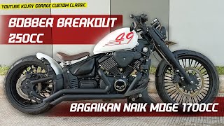 BOBBER BREAKOUT SOFTAIL KOJAY GARAGE BASIC SM V16 V ENGINE 250CC [upl. by Patin994]